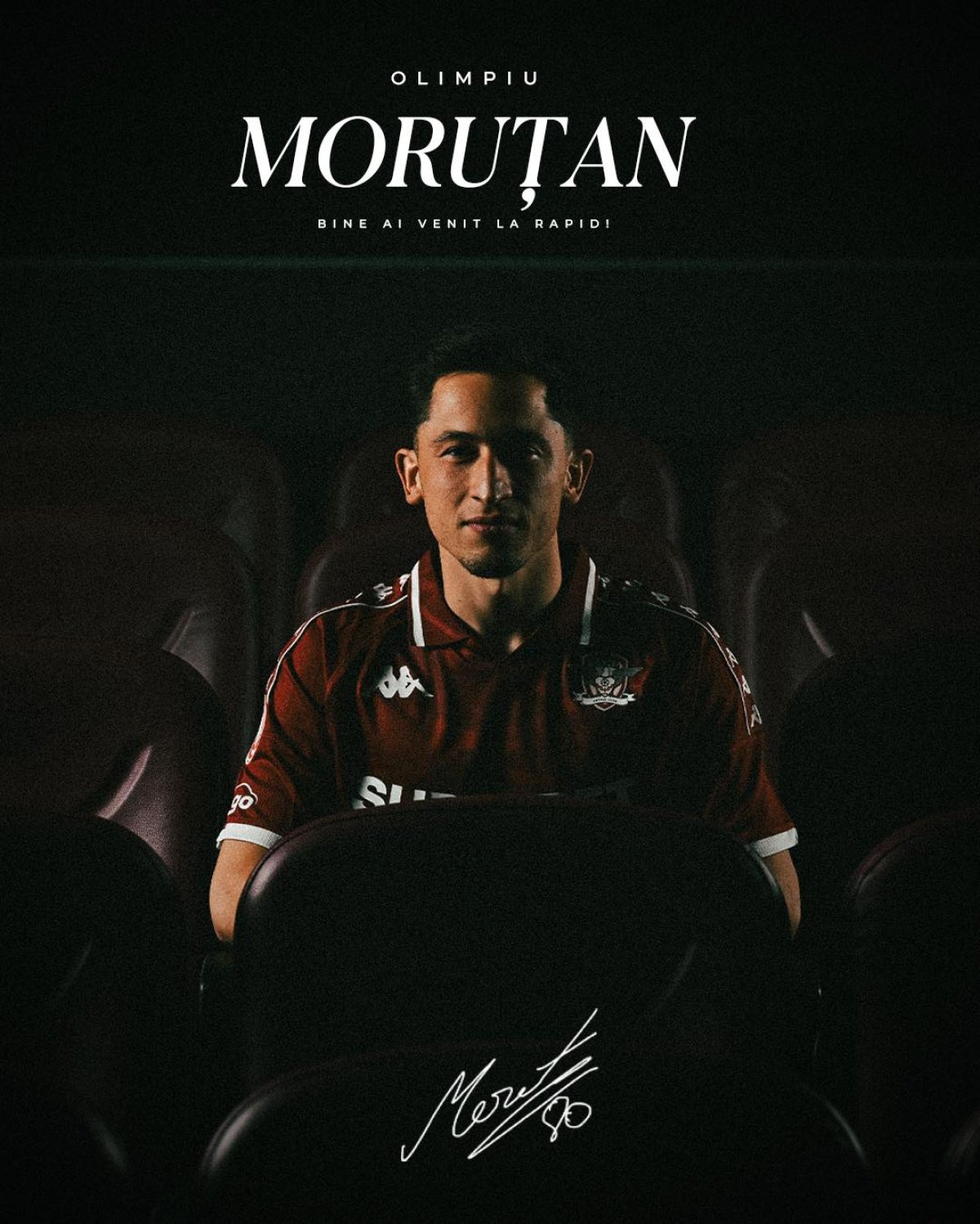 Moruțan (26 de ani) va fi rapidist până în iunie 2027, când termenii colaborării vor fi renegociați