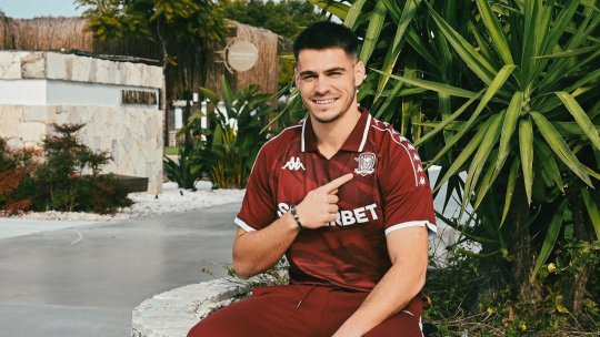 OFICIAL | Daniel Paraschiv a fost prezentat de Rapid. Detaliile contractului și reacția atacantului