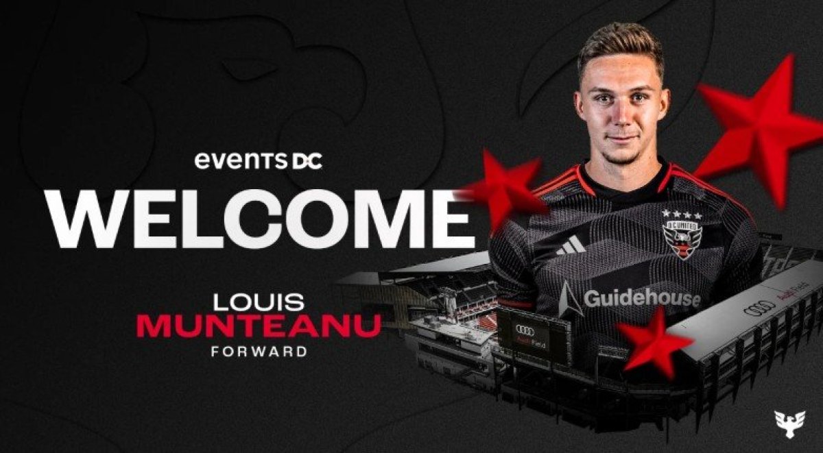 DC United l-a prezentat pe Louis Munteanu