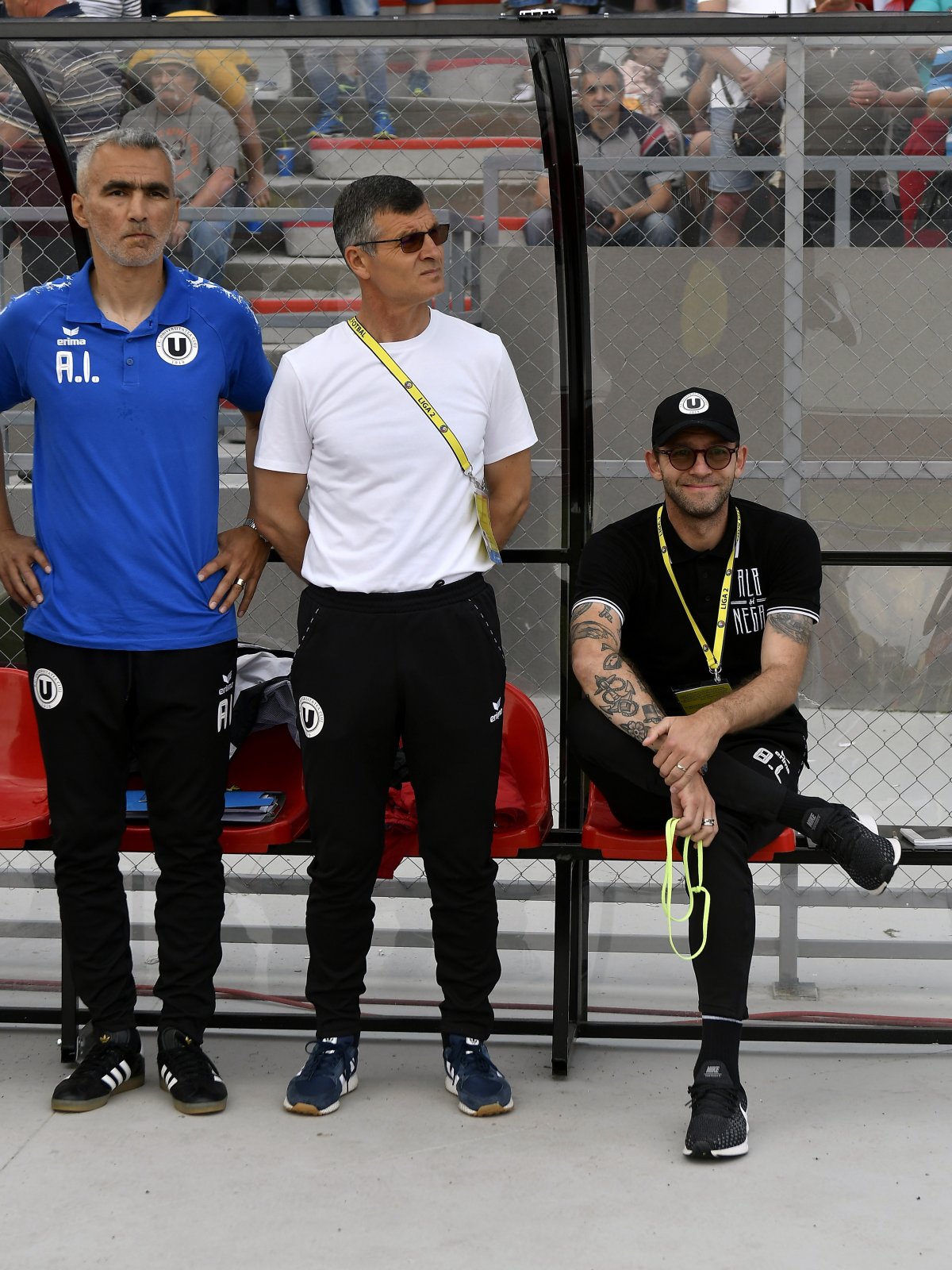 Ioan Ovidiu Sabău și Bogdan Lobonț au colaborat la U Cluj