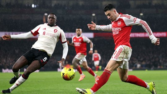 Arsenal și Liverpool, derby fără goluri. ”Tunarii” au ratat șansa de a se desprinde de Manchester City