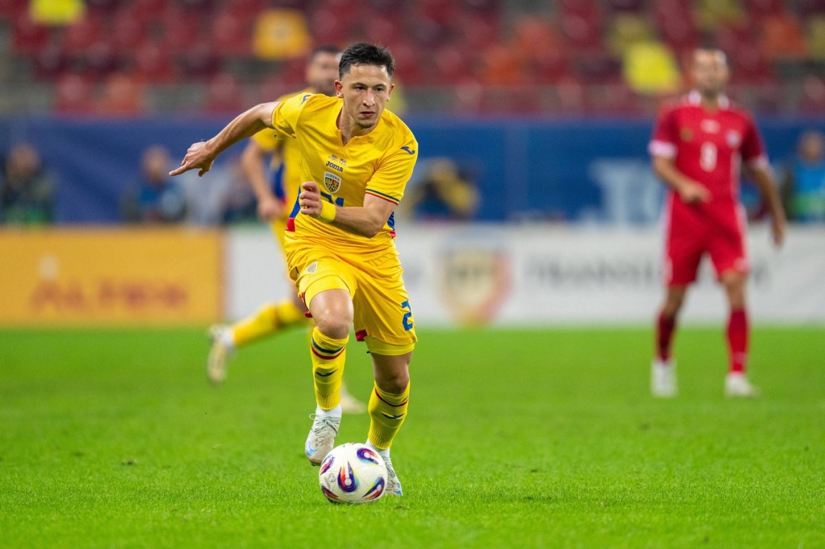 Olimpiu Moruțan a debutat în 2021 la echipa națională