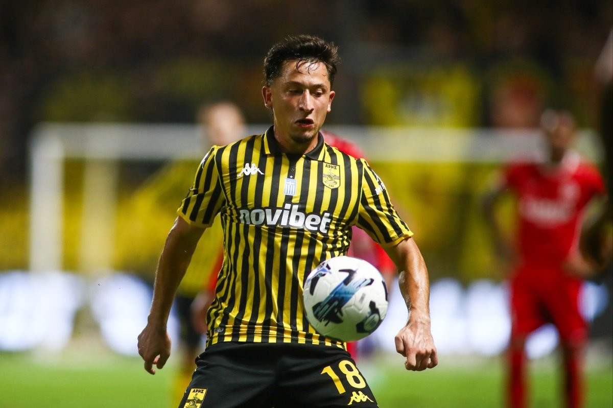 Olimpiu Moruțan nu a înscris niciun gol pentru Aris Salonic în 16 meciuri