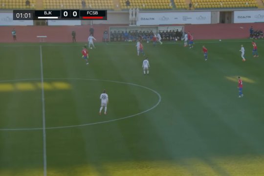 Besiktas - FCSB 0-0, ACUM, pe iAMsport.ro. Amical de lux pentru campioni!