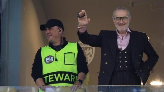 Apariție surprinzătoare la FCSB - Oțelul! Gigi Becali a venit pe Arena Națională