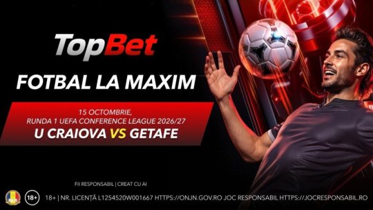 U Craiova vs Getafe, 15 octombrie: spaniolii pornesc cu prima șansă