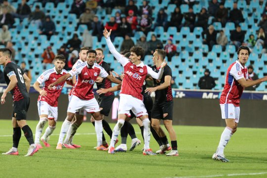 Oțelul Galați - Csikszereda 1-1. Istvan Kovacs, protagonistul unui final tensionat: două eliminări și un penalty anulat