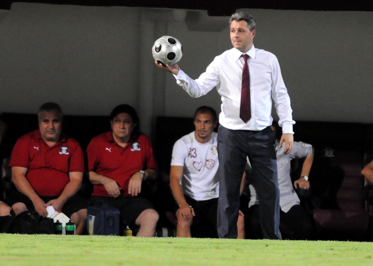 Marius Șumudică a avut primul mandat de antrenor la Rapid în perioada 2010-2011