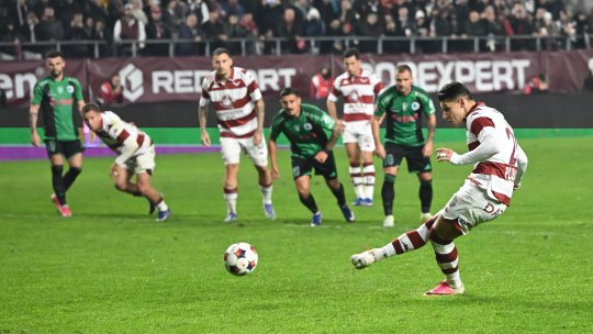 Rapid - Corvinul 2-0, ACUM, pe iAMsport.ro. Alex Dobre a reușit ”dubla”!