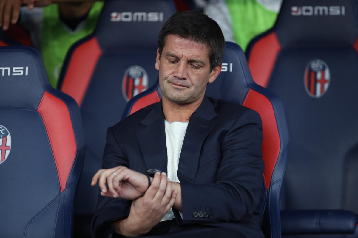 Cristi Chivu s-a enervat la meciul cu Bologna
