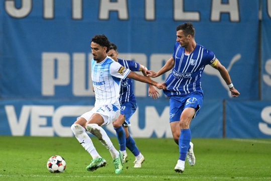 Universitatea Craiova - Farul 2-0. Elisor și Romanchuk au adus victoria oltenilor! Campioana României rămâne la trei puncte în spatele liderului Dinamo