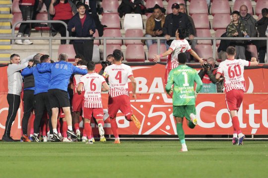 Victorie importantă pentru UTA Arad! Omar El Sawy a decis duelul cu CFR Cluj