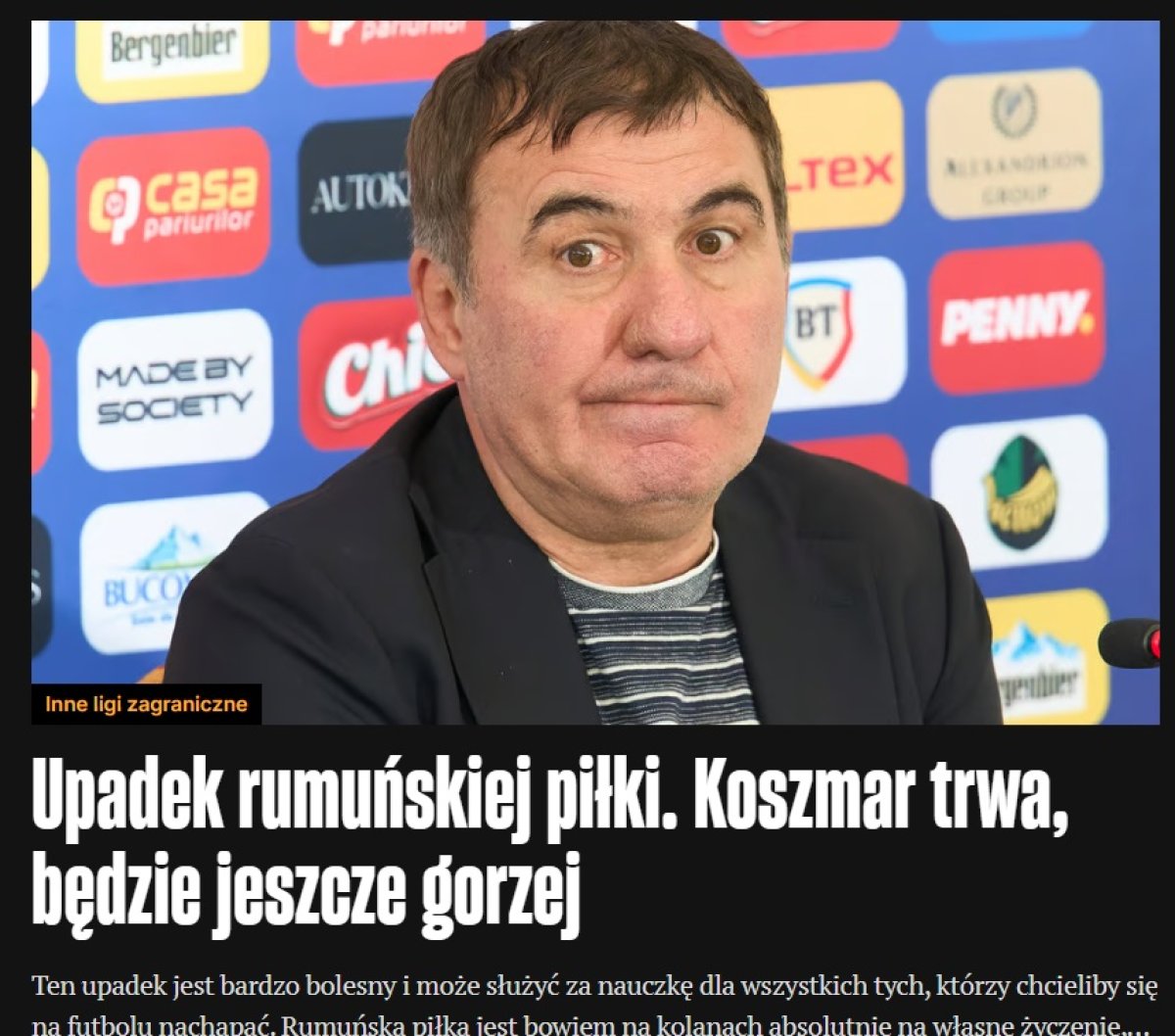 Materialul scris de jurnaliștii polonezi