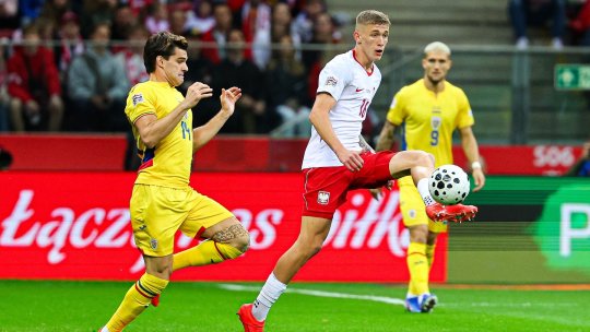 Polonia - România 1-0, ACUM, pe iAMsport.ro. ”Tricolorii”, conduși și cu un om în minus!