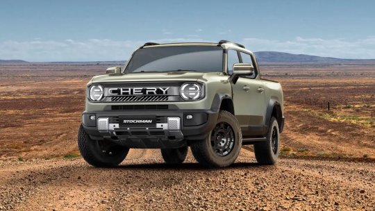 Chery Stockman, primul pick-up diesel plug-in hybrid din lume