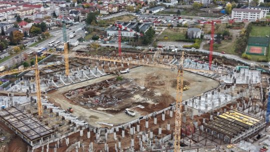 Prinde contur stadionul de 75 de milioane de euro: ”Este o plăcere să-l vezi”