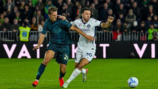 Venezia - Inter 0-2! Victorie pentru echipa lui Chivu după un scenariu mai rar întâlnit în fotbal