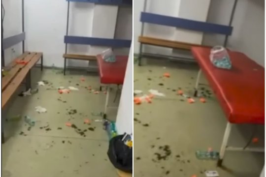 FCSB, reacție după imaginile din vestiarul de la Bistrița. Ce au transmis roș-albaștrii după meciul din Cupa României