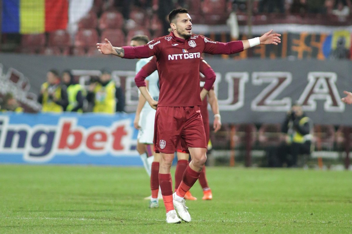 Andrei Burcă a jucat pentru rivala lui U Cluj, CFR Cluj