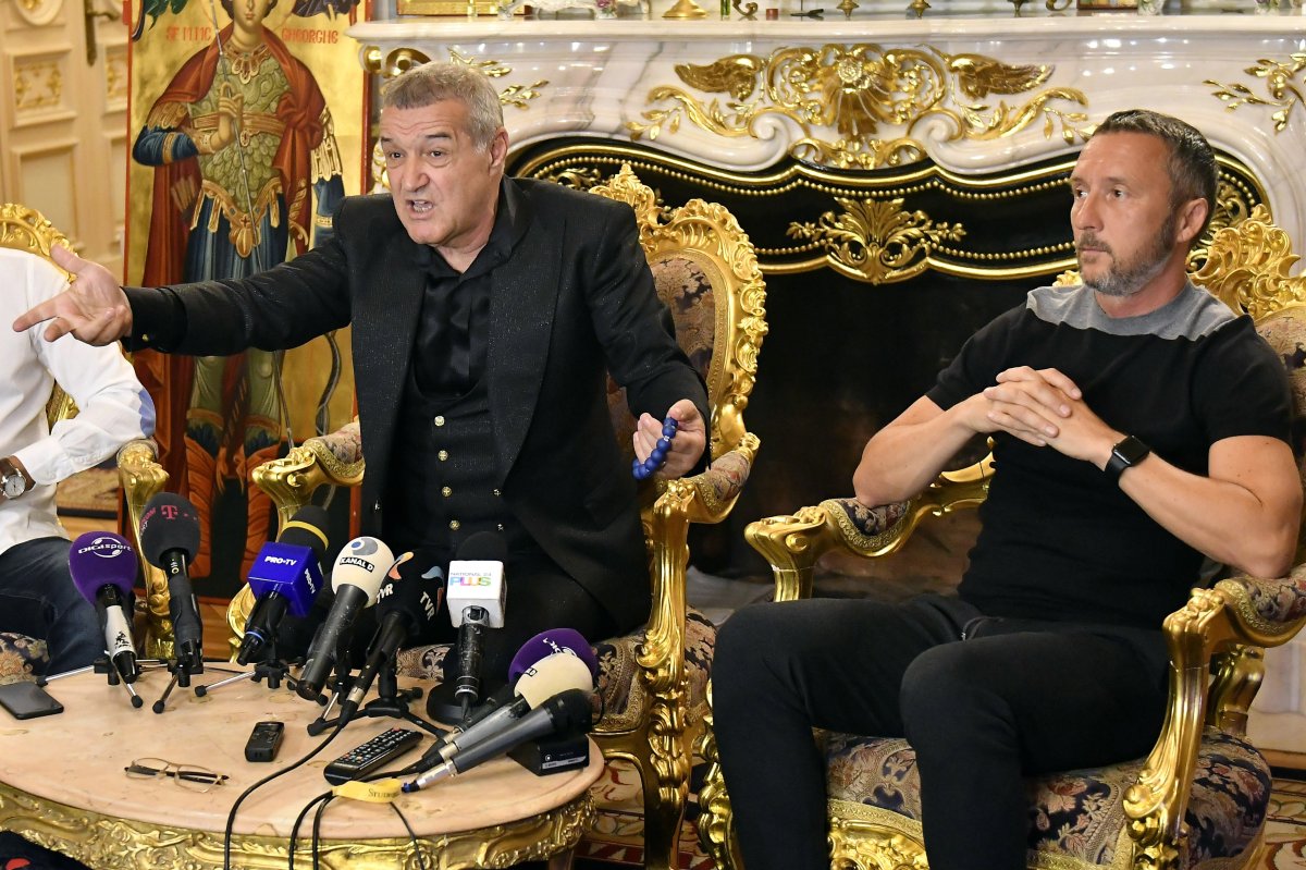 Gigi Becali și Mihai Stoica