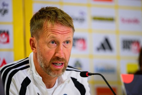 Graham Potter a văzut ce se întâmplă la naționala României și a reacționat înaintea meciului direct: ”La asta ne așteptăm”