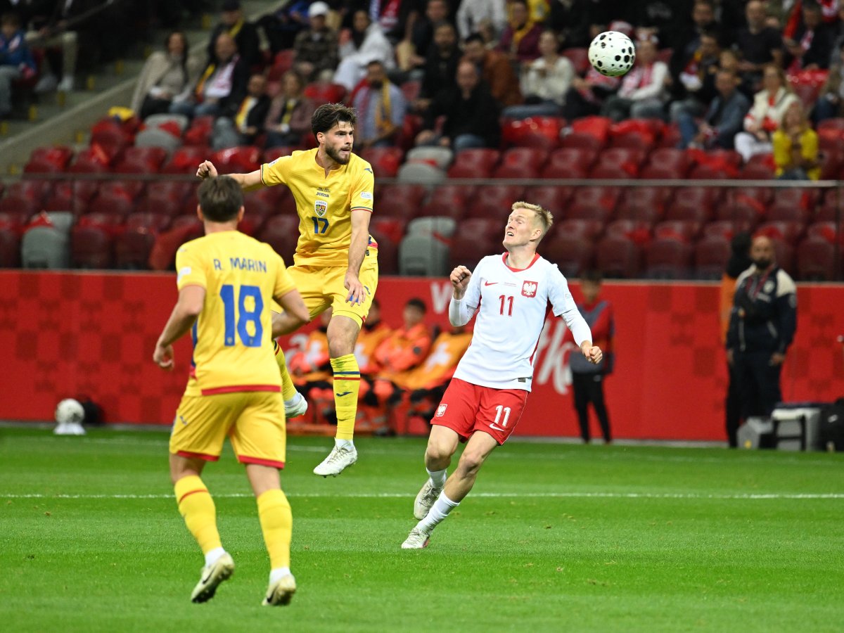 Tudor Băluță a fost titular cu Suedia (1-2) și integralist cu Polonia (0-6)