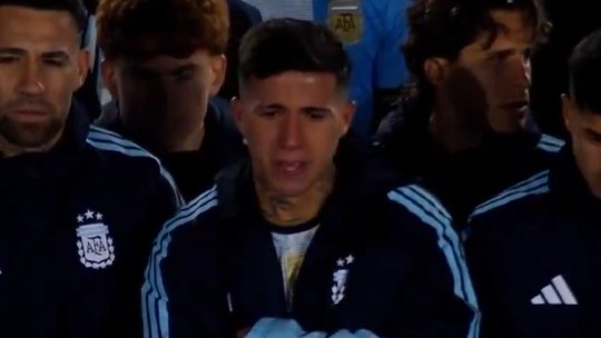 Enzo Fernandez, în lacrimi la retragerea lui Lionel Messi. Reacția emoționantă după ultimul meci pentru Argentina