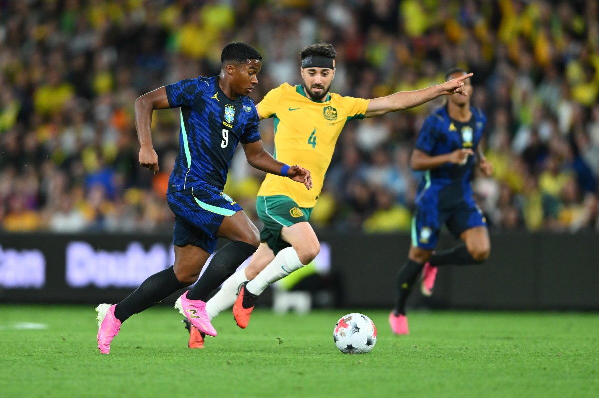 Endrick are 24 de selecții și patru goluri marcate pentru naționala Braziliei.