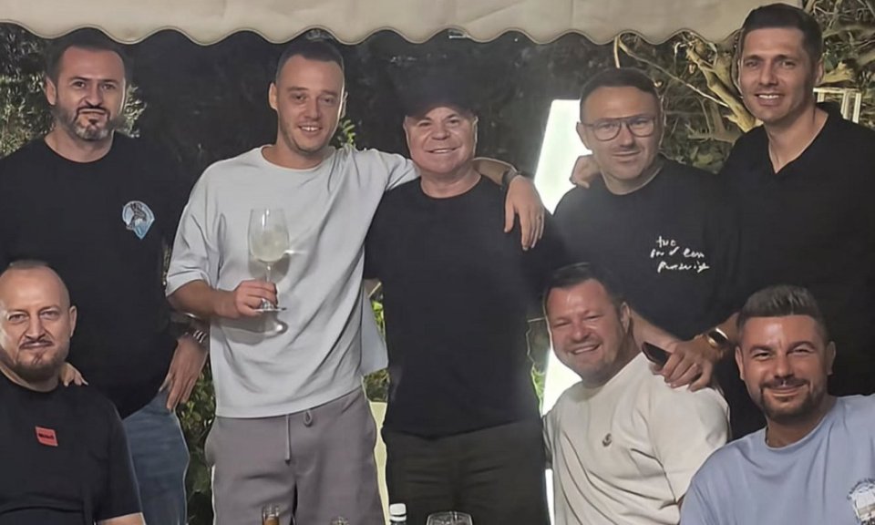 Curelea a petrecut alături de Nicu Gheară, după ce România U21 nu s-a calificat la Campionatul European