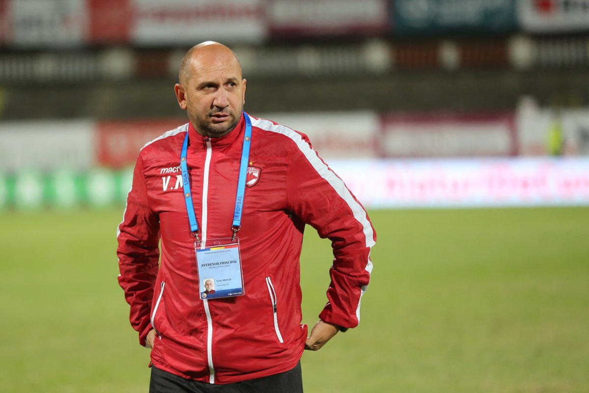 Vasile Miriuță a pregătit-o pe Dinamo în perioada septembrie 2017 - februarie 2018