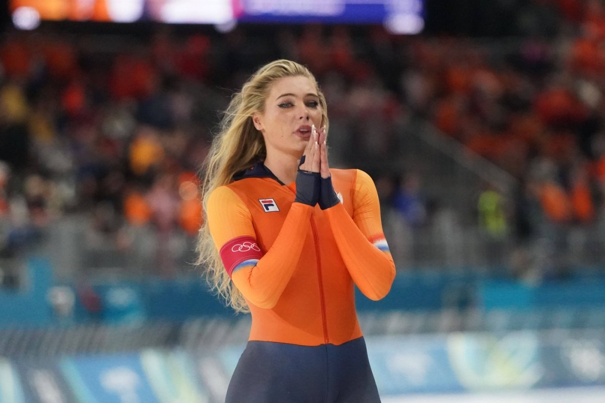 Jutta Leerdam a fost foarte emoționată la finalul cursei