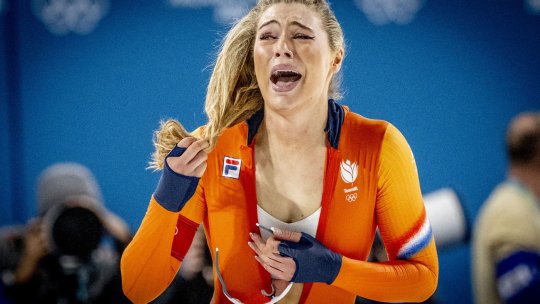 Iubitul ei a izbucnit în lacrimi când a văzut ce face ea pe gheață. Momente intense la Jocurile Olimpice de Iarnă