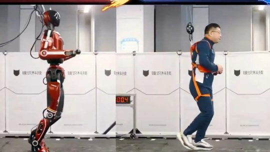 Usain Bolt are o replică robotică! Performanța uluitoare pe care o realizează acesta