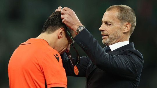 UEFA lansează un nou premiu anual, destinat arbitrilor