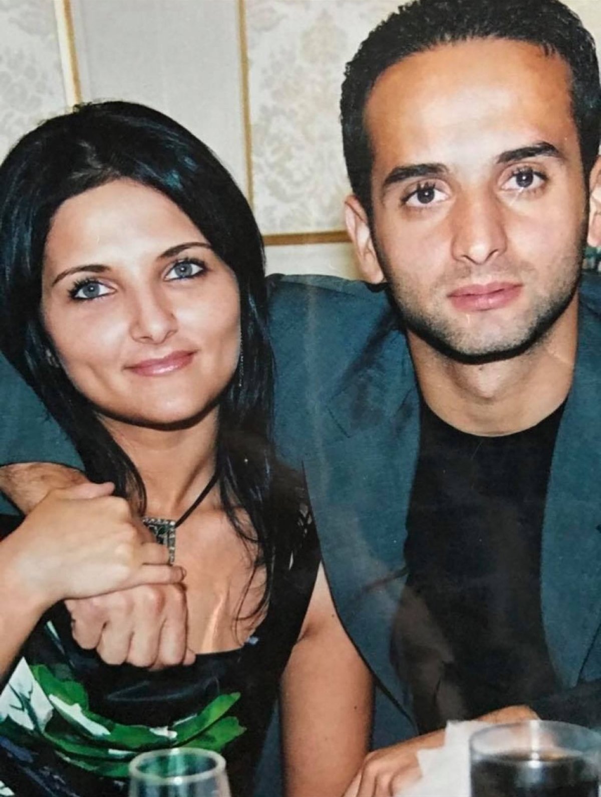 Marian Aliuță și soția sa în tinerețe