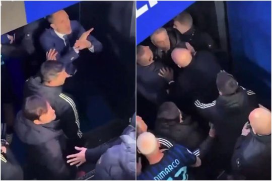 Scene neverosimile: oficialii lui Juventus s-au năpustit asupra arbitrului după eșecul cu Inter! Chiellini a izbucnit: ”Ăsta e spectacolul pe care îl oferim lumii!”