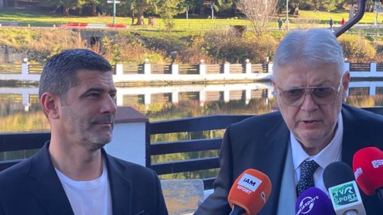 Dani Coman l-a luat peste picior pe Gino Iorgulescu din fața sediului LPF: ”Are nevoie de îmbunătățiri!”