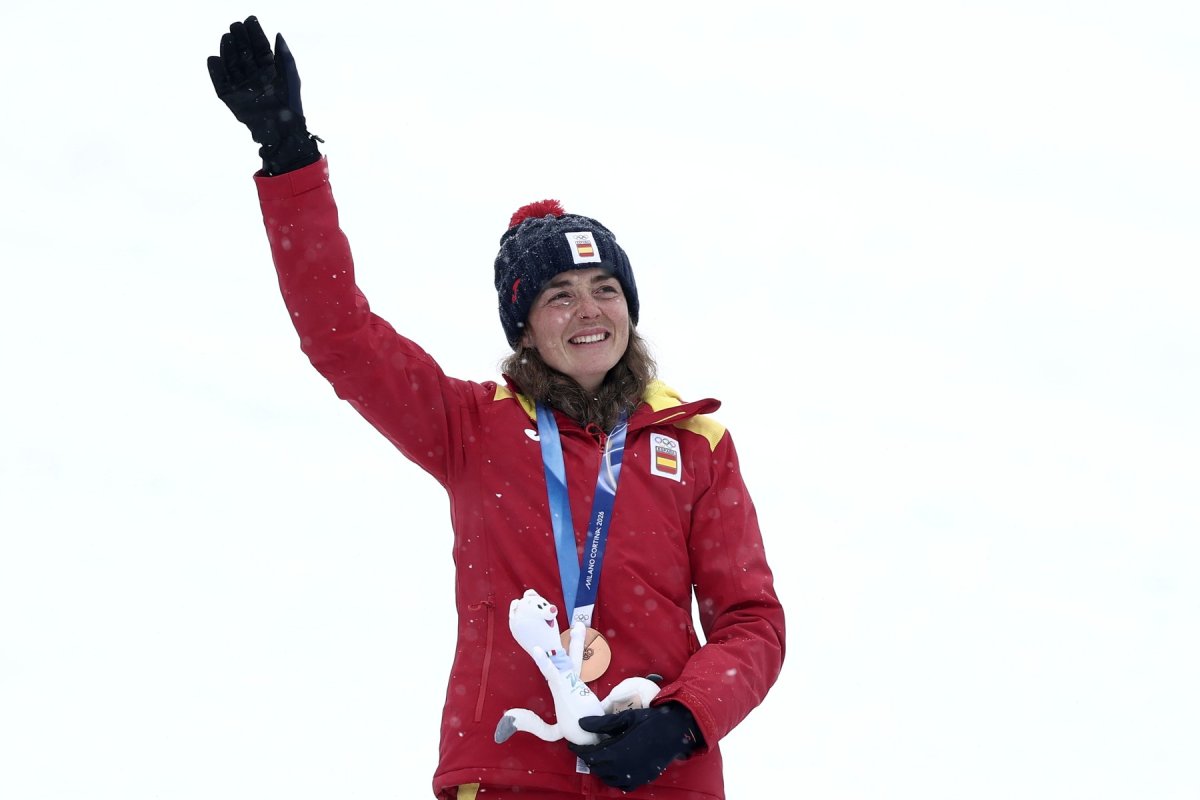 Ana Alonso, medaliata cu bronz la schi alpinism