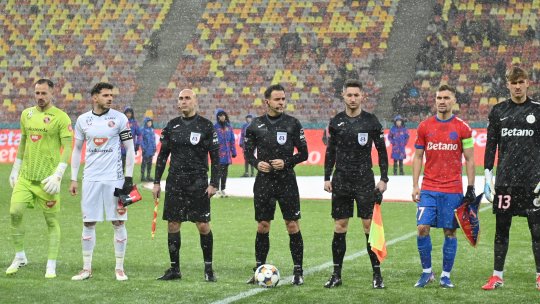 Mihai Stoica l-a luat la țintă pe arbitrul partidei cu Csikszereda: ”Tu, Cristi Moldoveanu, ne-ai scos din play-off că ai inventat un fault. Nu a fost fault”