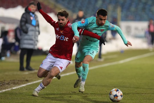 Oțelul Galați și UTA Arad s-au încurcat în lupta pentru play-off