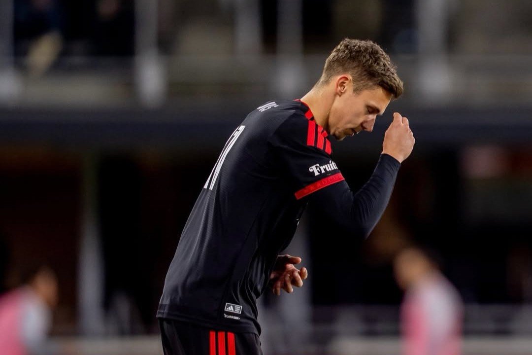 Louis Munteanu, la debutul pentru DC United