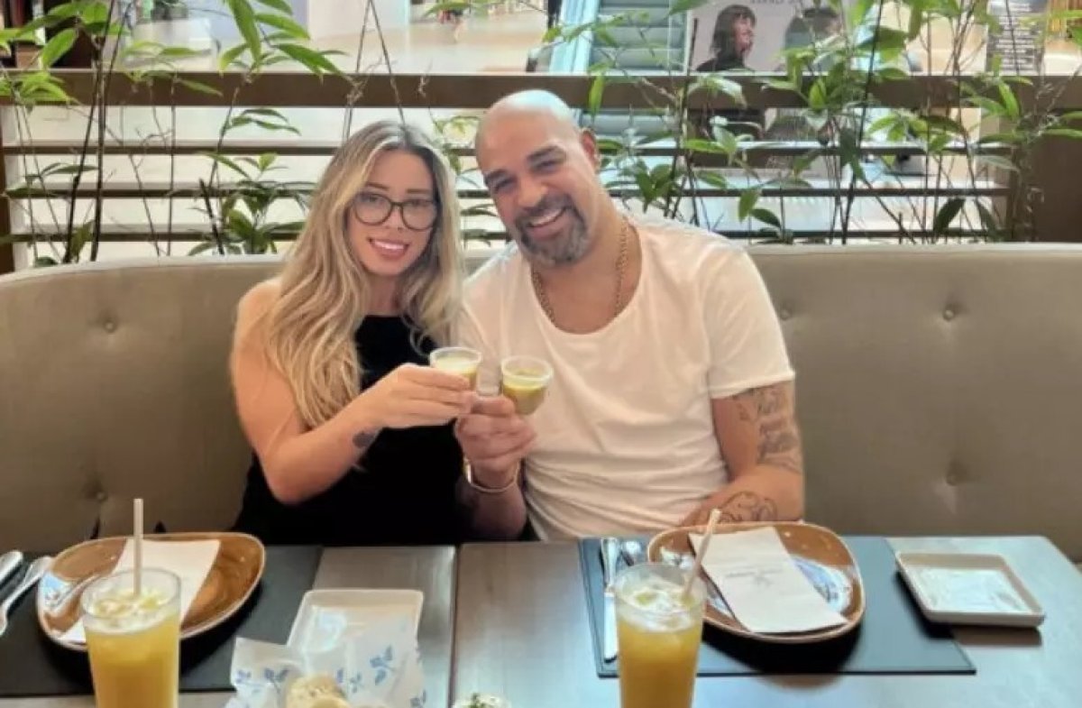 Adriano și fosta sa soție