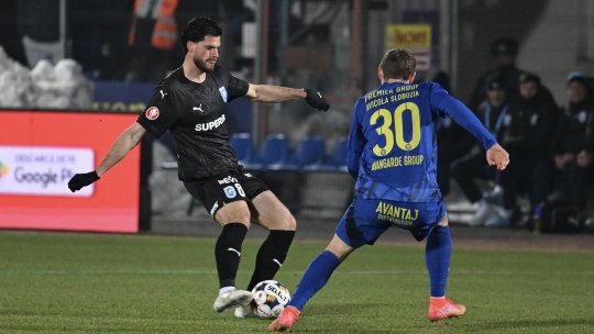 Unirea Slobozia - Universitatea Craiova 1-0, ACUM, pe iAMsport.ro. Vladimir Screciu, gol superb din afara careului!