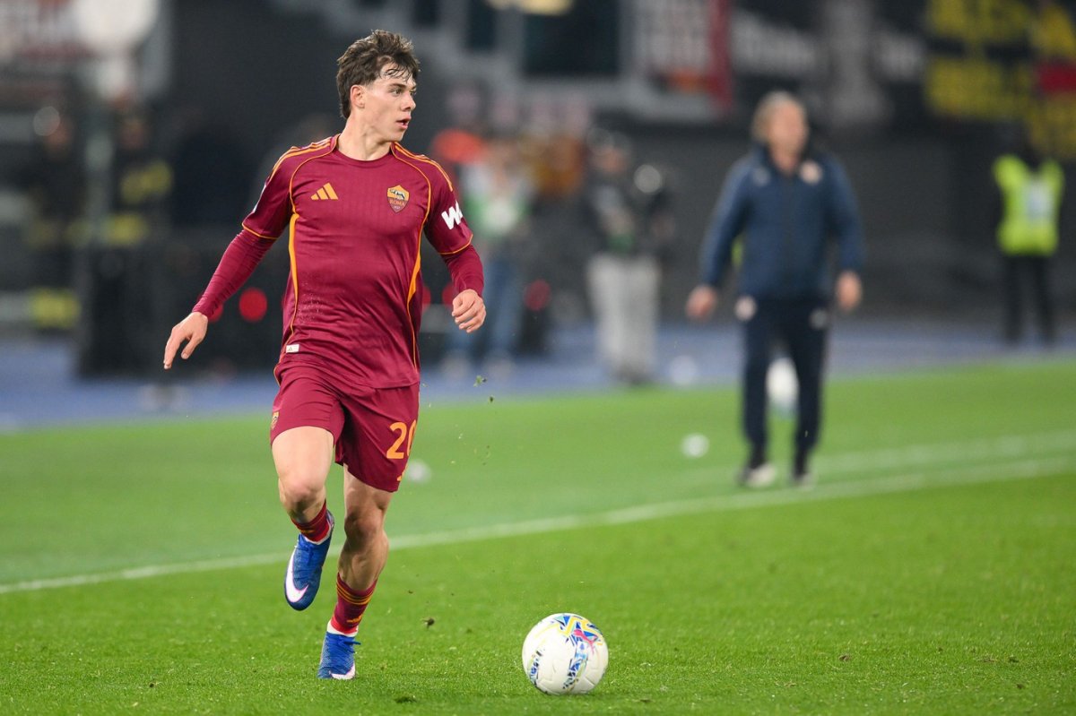 Lorenzo Venturino, în tricoul lui AS Roma