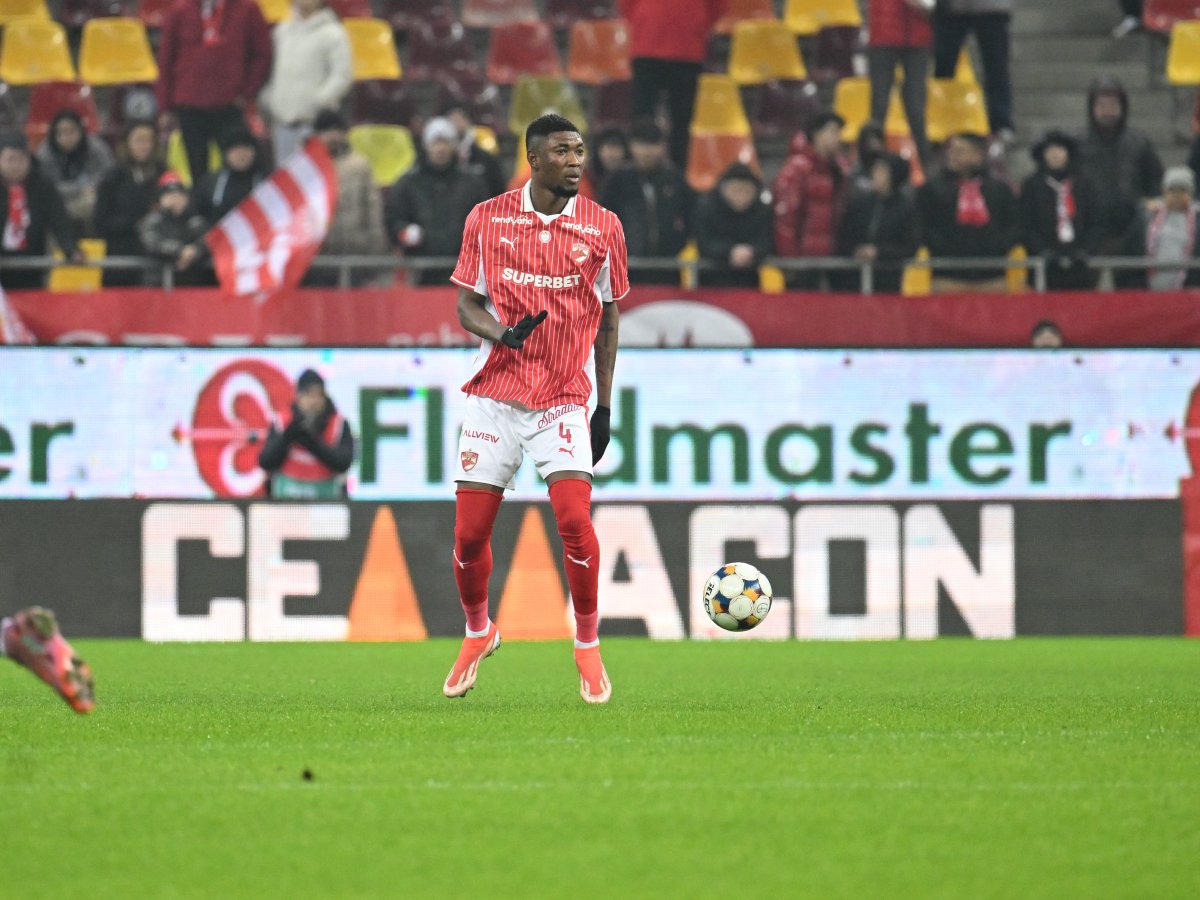 Kennedy Boateng este unul dintre cei mai buni fundași centrali din SuperLiga