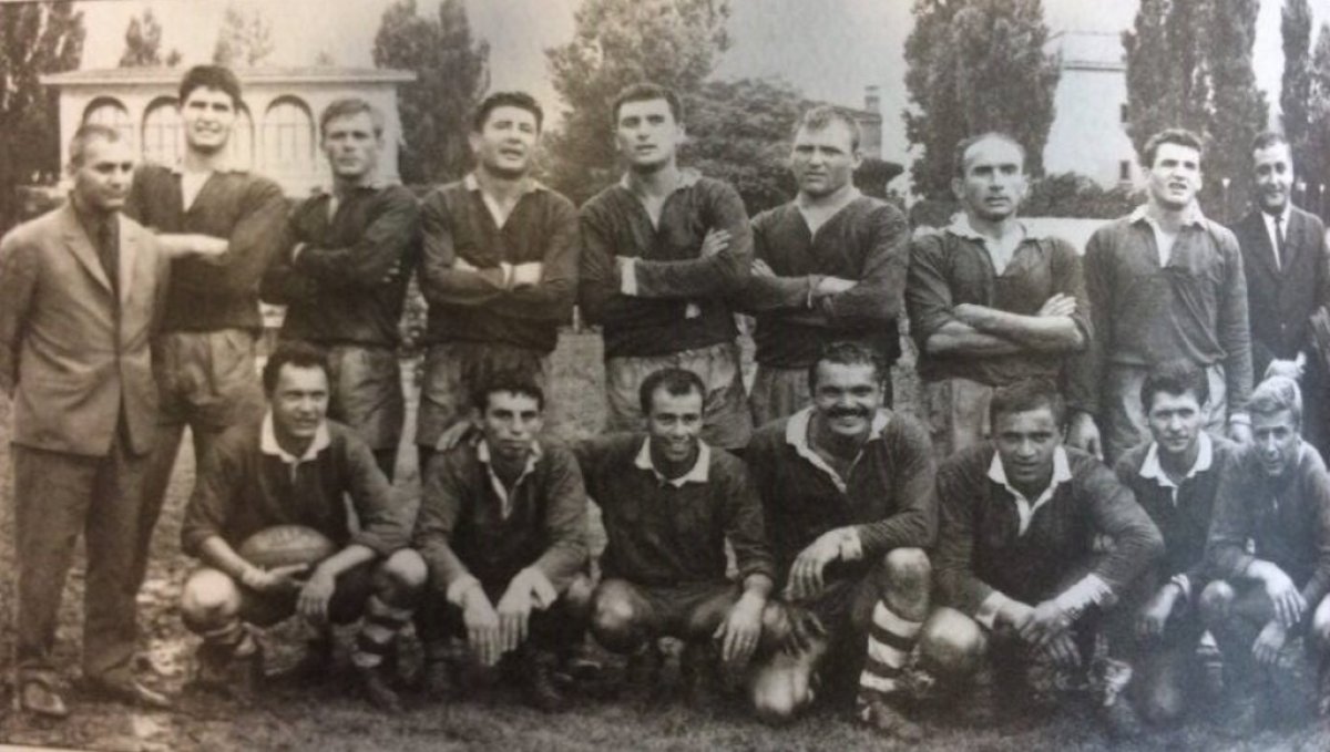 Dinamo, dupa câștigarea meciului cu Agen din finala Cupei Campionilor, la 11 iunie 1967