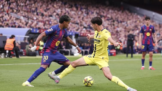 Lamine Yamal a bifat primul hat-trick pentru Barcelona! Show total făcut de ”perla” catalanilor contra lui Villarreal