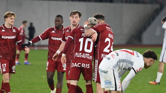 Hermannstadt - Rapid 0-3. Victorie clară pentru echipa lui Gâlcă, iar giuleștenii trec pe primul loc