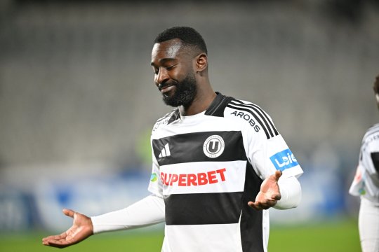 U Cluj - Argeș 3-1. Macalou, omul meciului, iar ardelenii au urcat pe locul 4