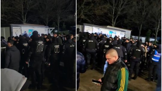 Scandal la Ovidiu: ultrașii Farului au protestat împotriva conducerii și a forțelor de ordine! Jandarmii, acuzați de violență verbală și fizică: ”Au oprit mașinile și i-au luat la bătaie”